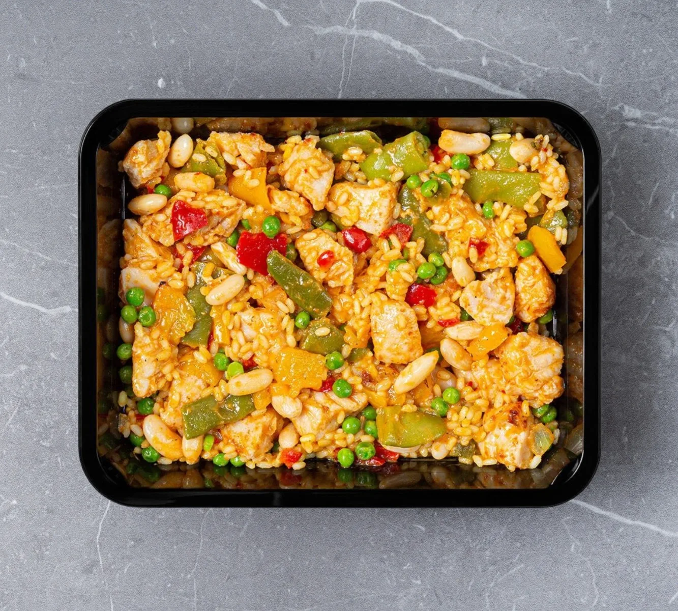 Paella - Gebakken Kipfilet Blokjes [BULK]