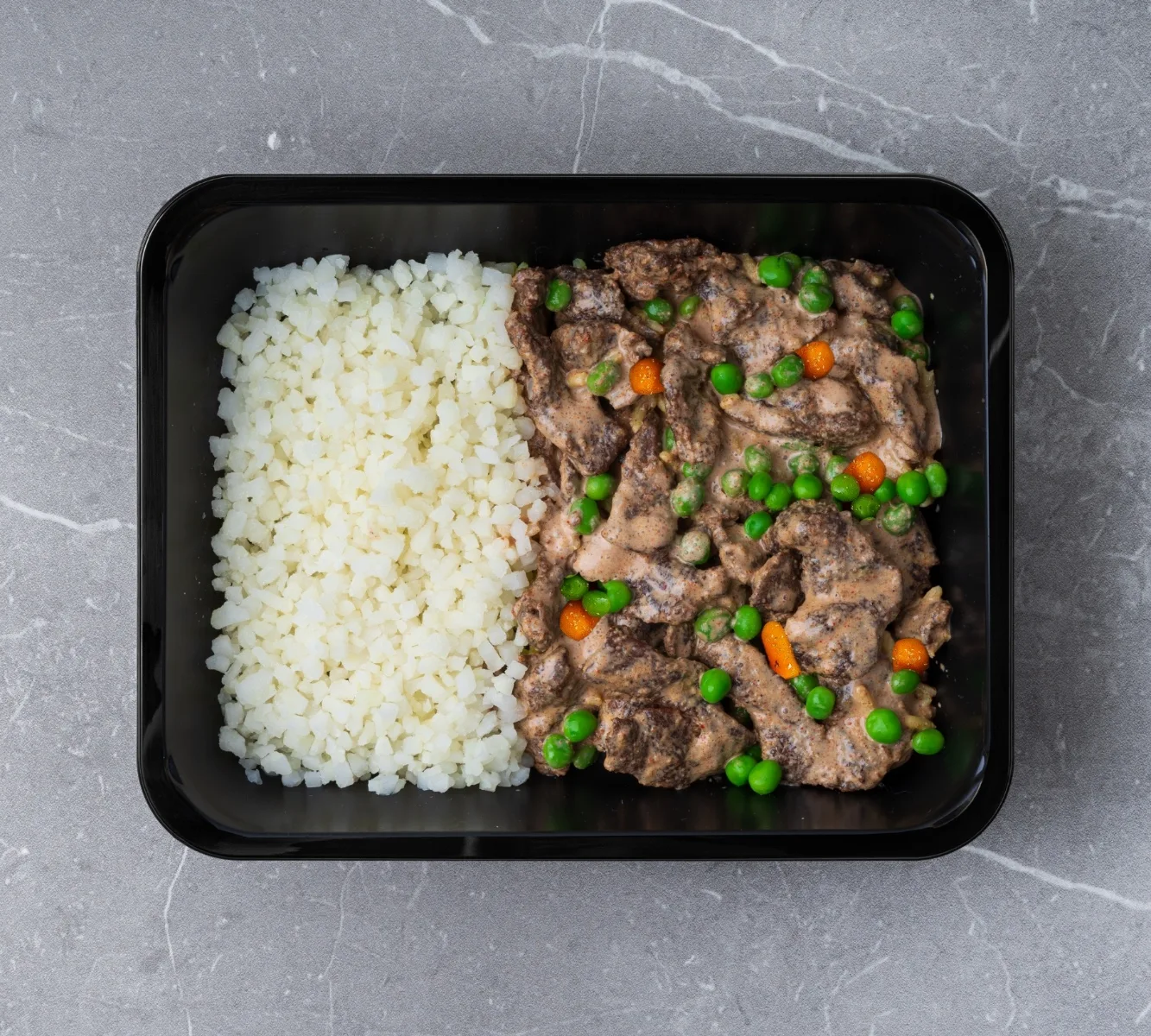 Bloemkoolrijst - Beef Curry [LOWCARB]